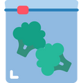 Icon of a food storage bag with broccoli on a blue background

Icon from flaticon.com