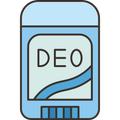 Blue stick of deodorant with 'DEO' text on a white background

Icon from flaticon.com