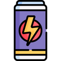 Energy drink can flat cartoon icon

Icon from flaticon.com