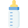 Illustration of a baby bottle with a yellow cap on a white background

Icon from flaticon.com
