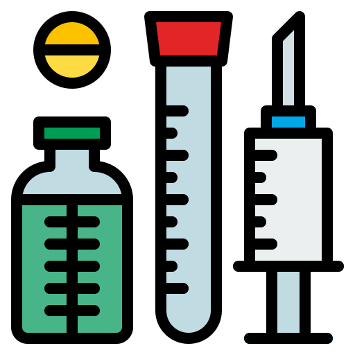 icon of different medical supplies

Icon from flaticon.com