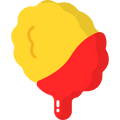chicken nugget dipped in ketchup

Icon from flaticon.com
