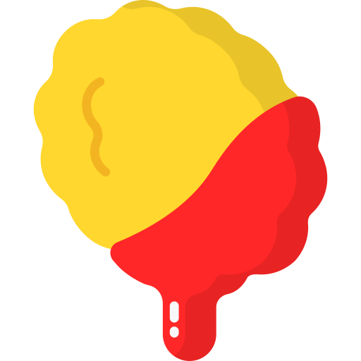 chicken nugget dipped in ketchup

Icon from flaticon.com
